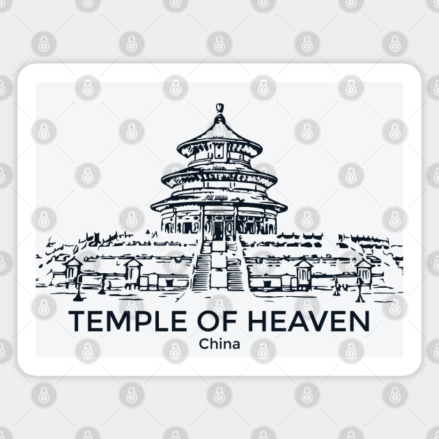 Temple of Heaven - China Sticker by Lakeric